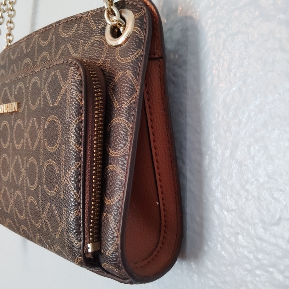 Calvin Klein Purse Brown - Picture 3 of 16